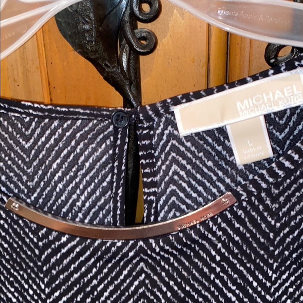 Michael Kors cold shoulder blouse